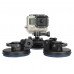 GoPro三點式吸盤